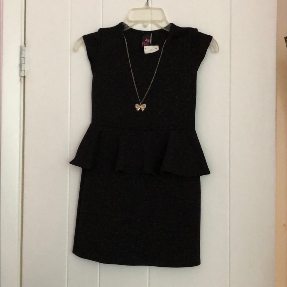 Pinc Kids Black dress